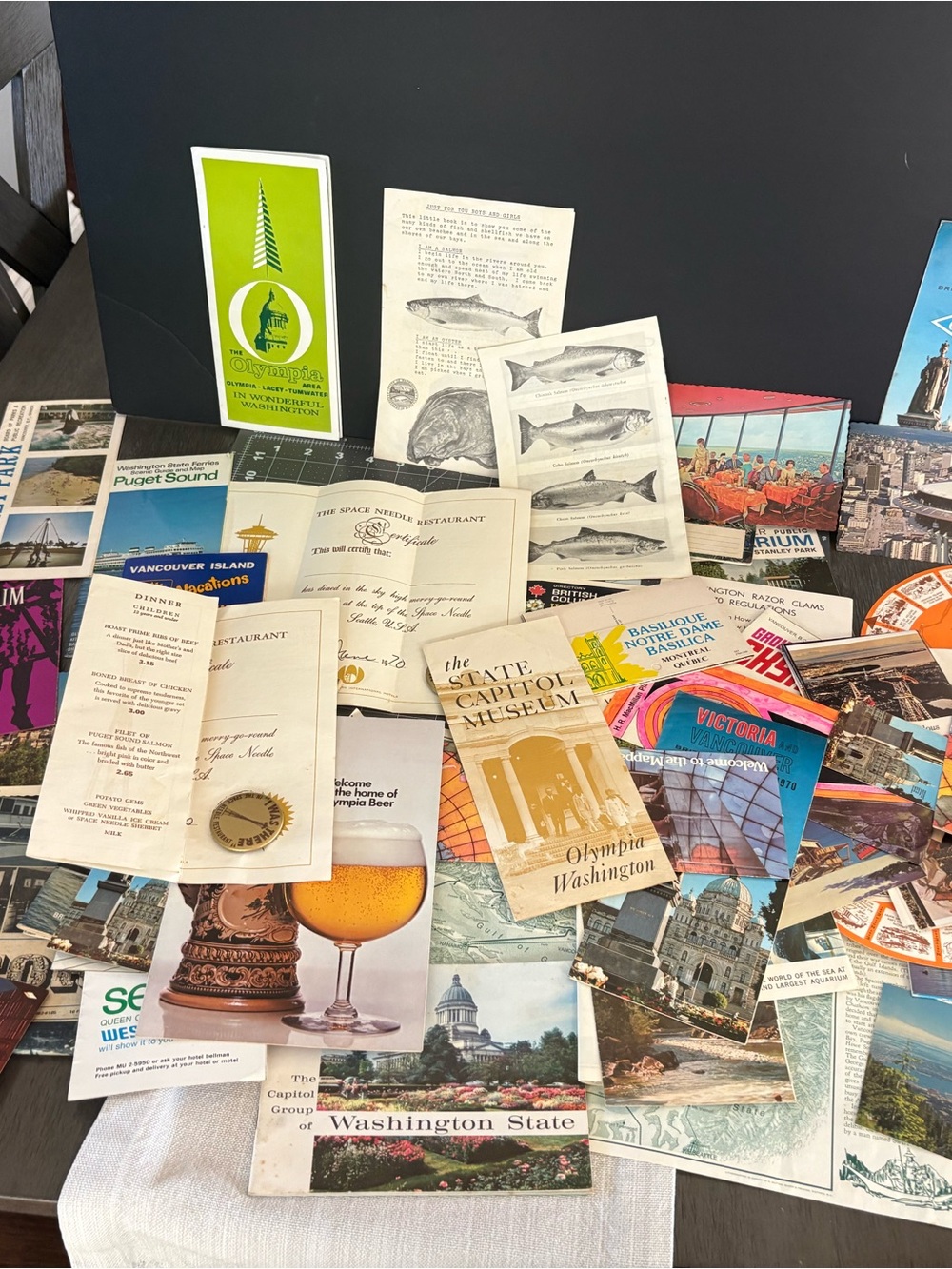 Vintage Travel Brochure Collection - Multi-Color